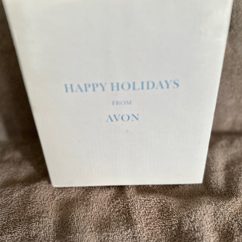 Avon Happy Holidays Shopping Bag - NIB - Ceramic Vase 2003 RepS 2003 Gift. - Picture 4 of 8